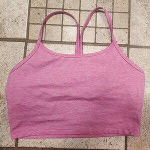 OFFLINE By Aerie Real Me Pink Sports Bra Size L